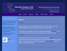 Tablet Screenshot of drgalassomd.com